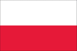 Poland 2x3 Polyester Flag