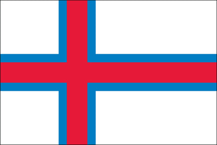 Faroe Islands 3'x5' Nylon Flag