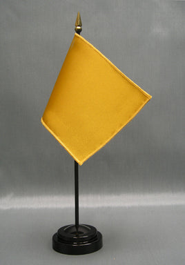 Gold Miniature Nylon Flag