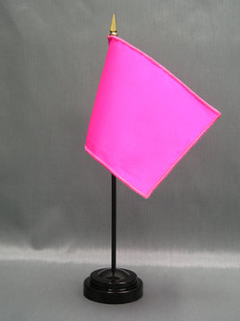 Pink Miniature Nylon Flag