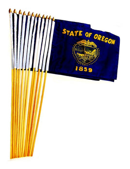 Oregon 12"x18" Stick Flag
