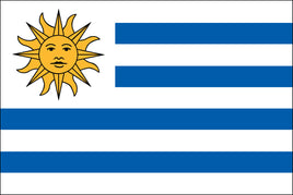 Uruguay 2x3 Polyester Flag