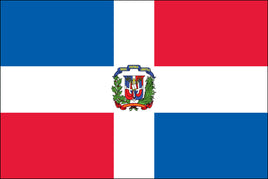 Dominican Republic 3'x5' Nylon Flag