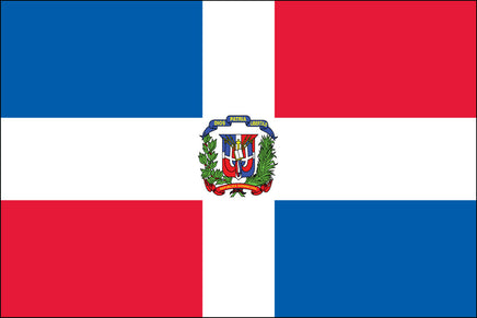 Dominican Republic 3'x5' Nylon Flag