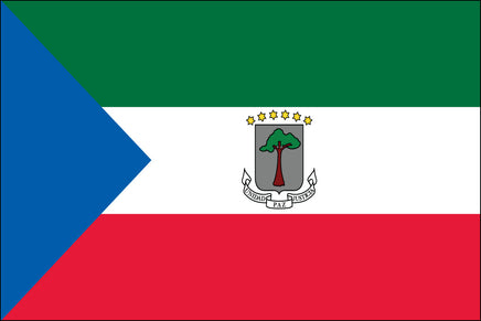 Equatorial Guinea 3'x5' Nylon Flag