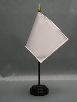 Silver Miniature Nylon Flag