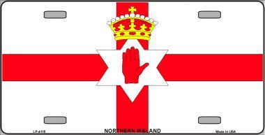 Northern Ireland Flag License Plate