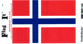 Norway Vinyl Flag Decal