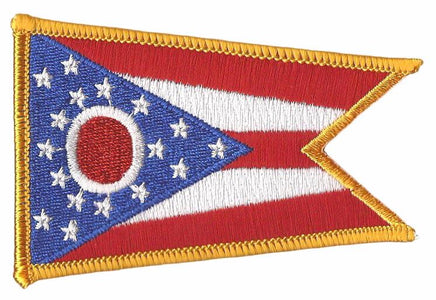 Ohio State Flag Patch - Rectangle