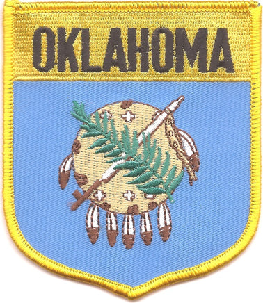 Oklahoma State Flag Patch - Shield