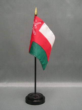 Oman Deluxe Miniature Flag