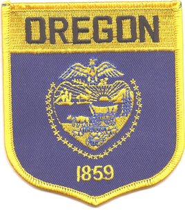 Oregon State Flag Patch - Shield