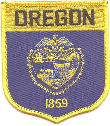 Oregon State Flag Patch - Shield