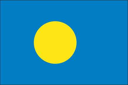 Palau 3'x5' Nylon Flag