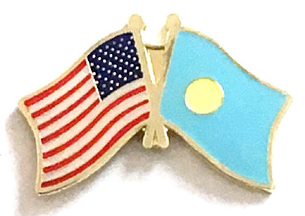 Palau Friendship Flag Lapel Pins