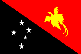 Papua New Guinea Polyester Flag
