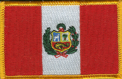 Peru Flag Patch