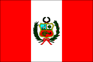 Peru Polyester Flag