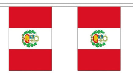 Peru String Flag Bunting