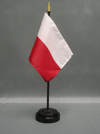 Poland Deluxe Miniature Flag