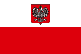 Poland (with Eagle) Polyester Flag