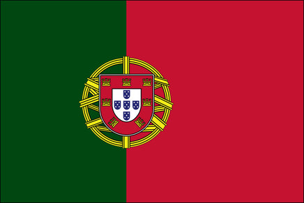 Portugal 2x3 Polyester Flag