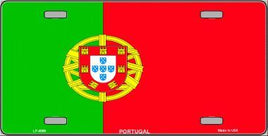 Portugal Flag License Plate