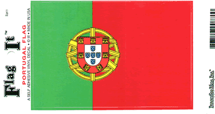 Portugal Vinyl Flag Decal