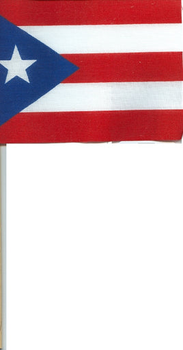 Puerto Rico Cotton Miniature Flags