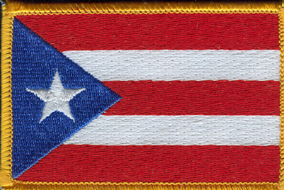 Puerto Rico Flag Patch