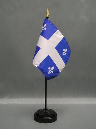 Quebec Miniature Flag