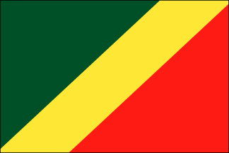 Republic of Congo Polyester Flag