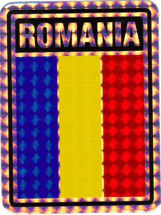 Romania Reflective Decal