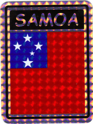Samoa Reflective Decal