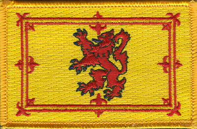 Scotland Rampant Lion Flag Patch