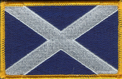 Scotland St. Andrews Cross Flag Patch