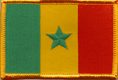 Senegal Flag Patch