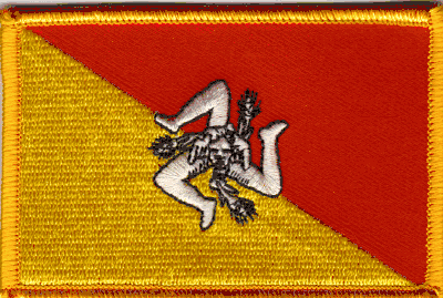 Sicily Flag Patch