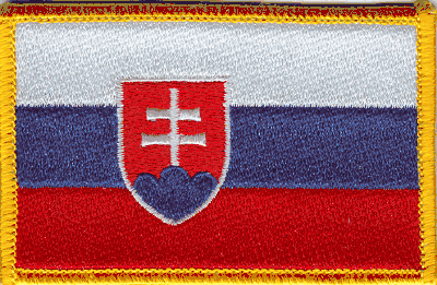 Slovakia Flag Patch