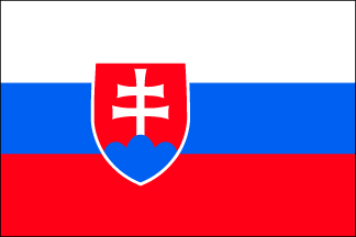 Slovakian Polyester Flag