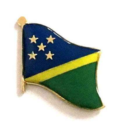 Solomon Islands Flag Lapel Pins - Single