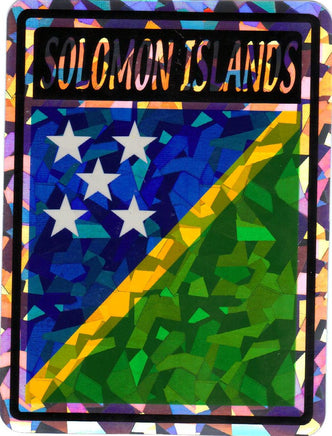 Solomon Islands Reflective Decal