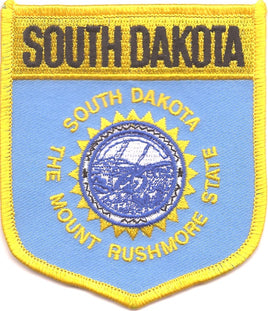 South Dakota State Flag Patch - Shield