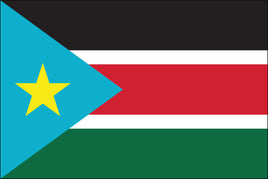 South Sudan 3'x5' Nylon Flag