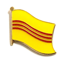 South Vietnam Flag Lapel Pins - Single