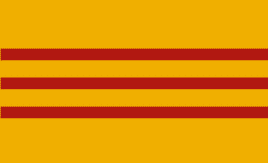 South Vietnam Polyester Flag