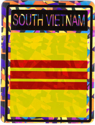 South Vietnam Reflective Decal