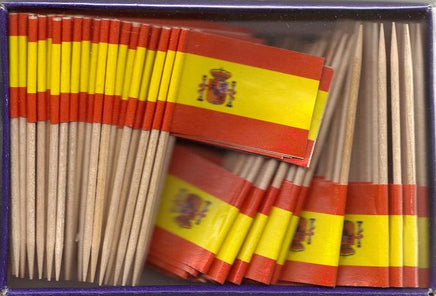 Spain Toothpick Flags