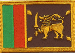 Sri Lanka Flag Patch