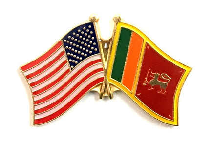 Sri Lanka Friendship Flag Lapel Pins